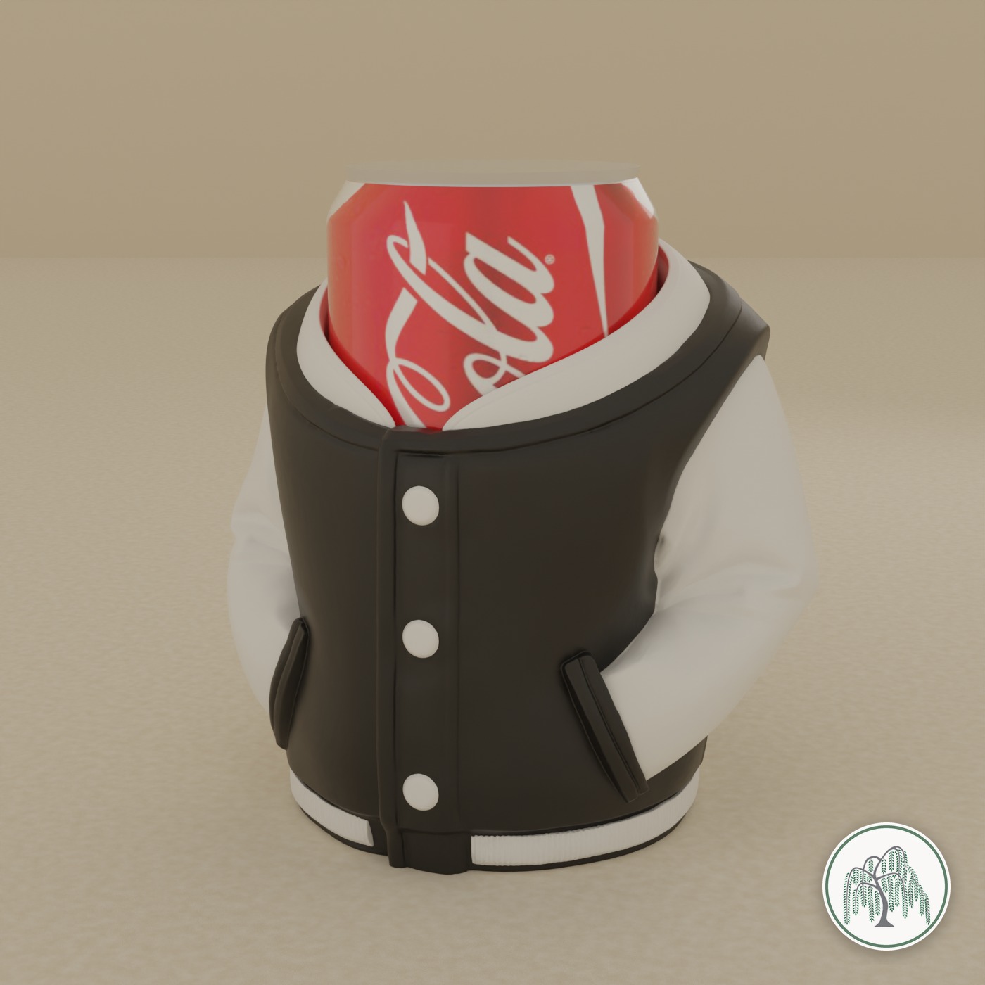 Varsity Jacket  - Can Holder